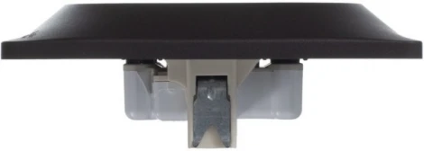 Розетка встраиваемая двойная без заземления (шоколад) Systeme Electric Glossa GSL000820