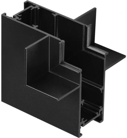 Соединитель "Г" (с потолка на стену) Novotech Flum 135234 SHINO черный для арт.135230 IP20