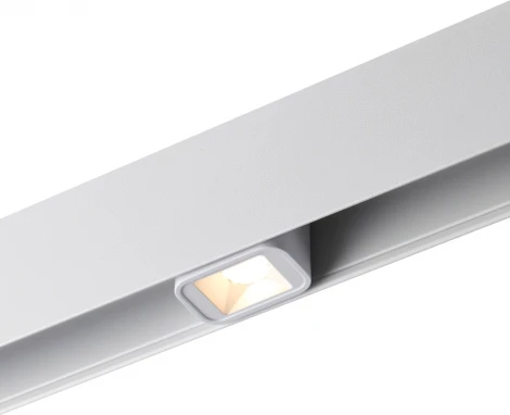 Трековый светильник для низковольтного шинопровода Novotech Flum 359514 белый LED 3W 48V 4000K
