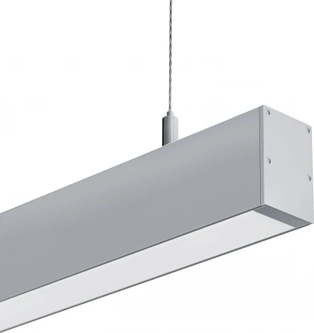 Подвесной линейный светильник SP-LINE-HANG-4970-L970-41W Day4000 (RAL9006, 120 deg, 230V) IP33 (Arlight, Металл) 049577