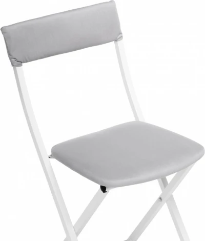 Стул на металлокаркасе Elevis (Elevis светло-серый / белый) Woodville арт.587875