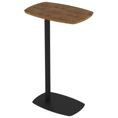 Стол придиванный Дей дуб американский/черный Mebelik 008960