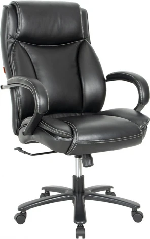 Компьютерное кресло CHAIRMAN CH400 (Металл,Кожа,Экокожа/Черный)