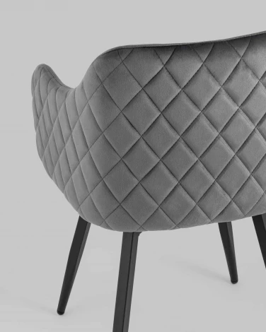 Стул Stool Group Ника вращающийся велюр серый УТ000031327