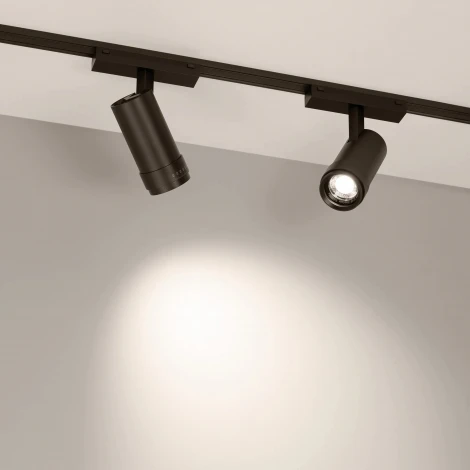 светильник магнитный MAG-VIBE-SPOT-ZOOM-R47-10W Day4000 (BK, 20-55 deg, 48V) (Arlight, IP20 Металл) 044482