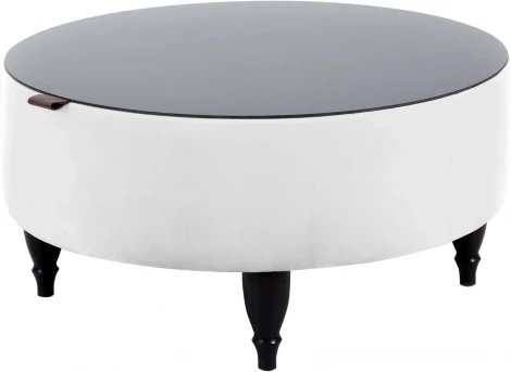 Стол журнальный Italia ОГОГО (арт.583791), (ЛДСП/Белый)