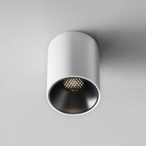 Накладной потолочный светильник Maytoni Alfa LED C064CL-8W4K-RD-WB (220V, круглые)