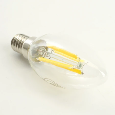 Лампа светодиодная филамент C35 свеча 8W 175-265V E14 2700К Feron LB-1208 51247