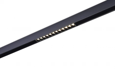 Трековый светильник низковольтный светодиодный Donolux Eye DL20291WW12BDIM 12Вт 48V 840Лм 3000К диммируемый черный