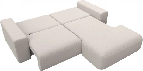 Диван угловой Лига-036 НПБ Классик правый угол Лига Диванов (Замша) арт.127742