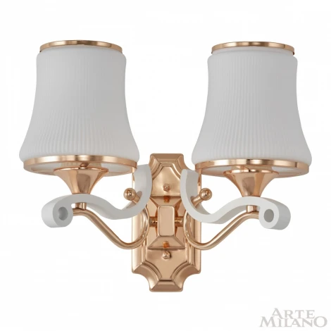 Бра Arte Milano Florentia-3987 303987/2W Wh/Gd (220V)