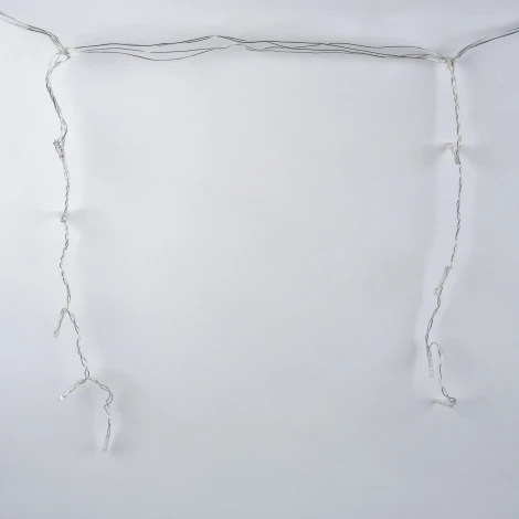 Бахрома светодиодная с эффектом мерцания, 12м. соединяемая, 195 светодиодов, теплый белый свет Uniel ULD-B12006-195/TTK WARM WHITE IP44