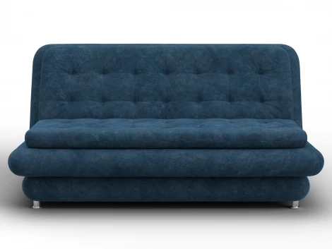 Диван-книжка Лига-123 (Металл,ЛДСП,Брус,Доска,Велюр/Синий) Лига Диванов 137630