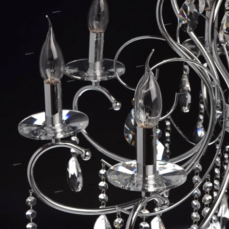 Подвесная люстра MW-Light Адель 373013308 (220V, подвески, на цепи, подсвечник, свеча)