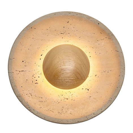 Настенный светильник светодиодный с часами Citilux Mares CL246018