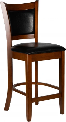 Стул полубарный DOBRIN GARRY COUNTER (шоколад, черный)