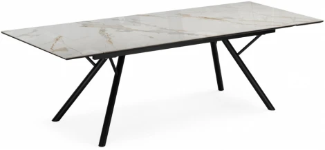 Кухонный стол Woodville Либерти (Металл,Керамика/Черный) арт.621190