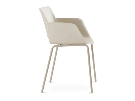 Комплект стульев Glan 4 шт. ОГОГО Обстановочка! 966369 (Пластик/Бежевый)