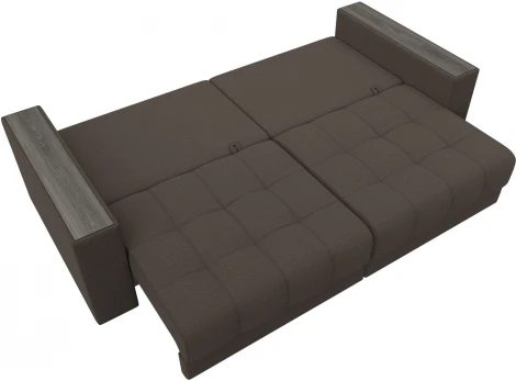 Диван прямой с декором Лига-049 НПБ Лига Диванов (Рогожка) арт.128383