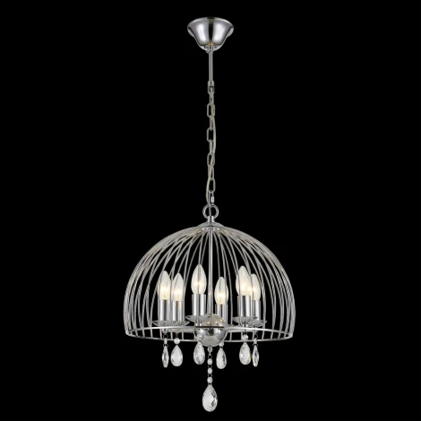 Подвесная люстра Citilux Джина CL462261 (220V, на цепи, подсвечник, свеча)