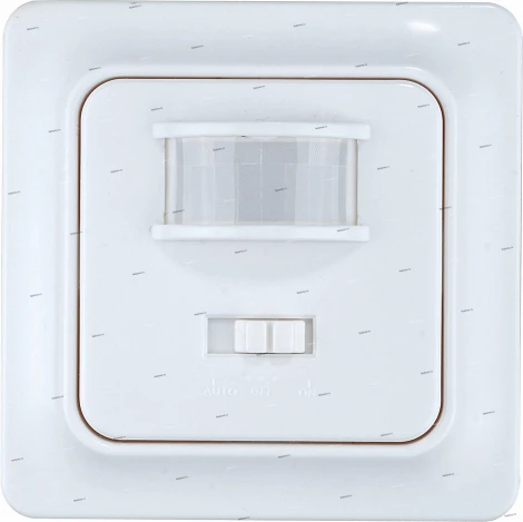 Датчик движения инфракрасный встраиваемый Horoz Golf, белый, 500W, IP20