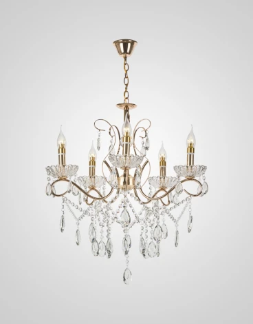 Подвесная люстра Мелодия Света PL1N P6781-5 GD 000029167