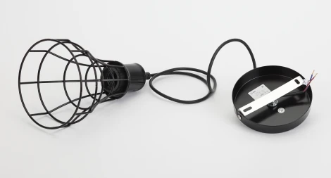 Подвесной светильник Эра PL10 BK (220V, на проводе, круглые)