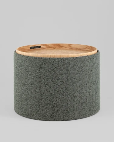 Пуф Stool Group складной с ящиком Store Pet бирюзовый арт.УТ000040154