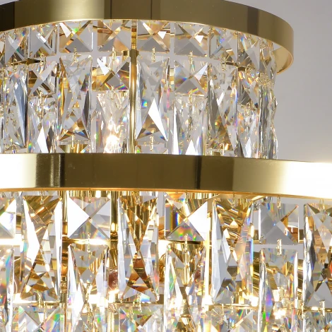 Подвесная люстра хрустальная Reluce 03006-0.4-12 DN