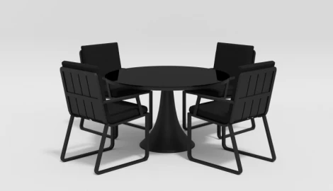 Стол Gardenini Voglie round TVGL.010011.T3