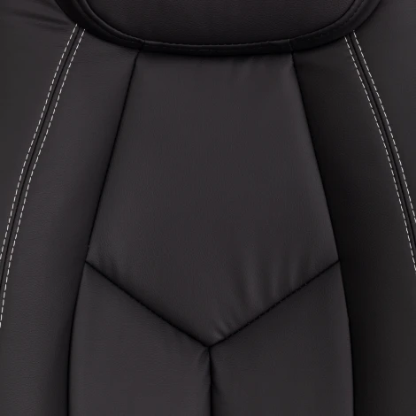 Компьютерное кресло игровое Tetchair BOSS (Исскуственая кожа/Черный)