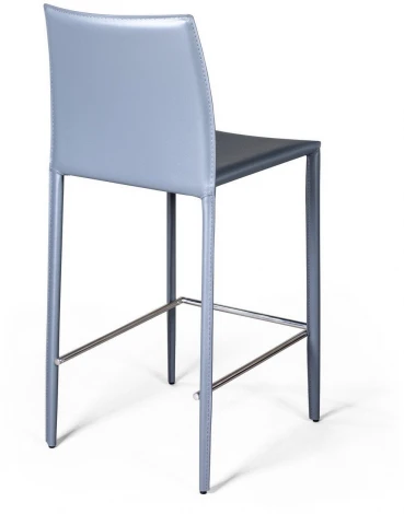 Стул полубарный Top Concept Rolf, кожа антрацит