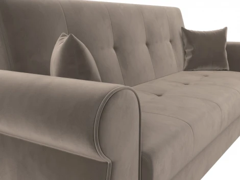 Диван-книжка Лига-019 (Коричневый/Велюр) Лига Диванов арт.118341