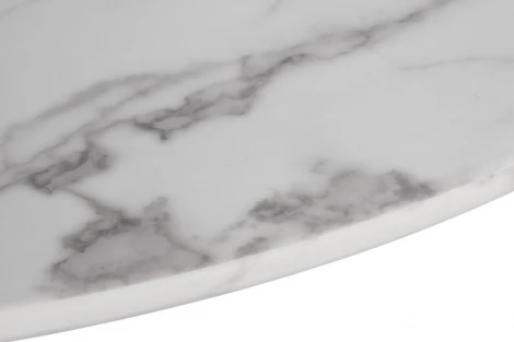 33FS-120-STOL/OB-BEL Стол обеденный белый d120*75см Garda Decor