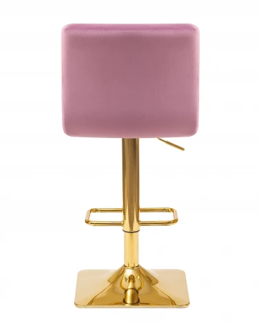 Стул барный GOLDIE (пудрово-сиреневый велюр (MJ9-52))