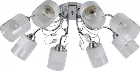 Люстра потолочная Fabiana 9102-308 8 * Е27 60 Вт