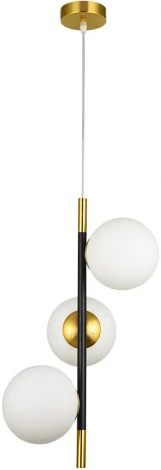 Подвесной светильник Arte Lamp Alcor A2224SP-3BK (220V, на проводе, шарики)