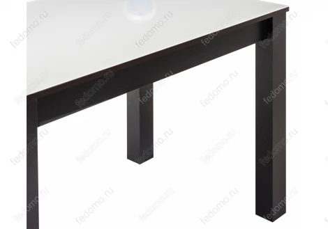 Стеклянный стол Woodville Раймунд венге 462105