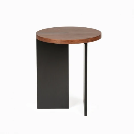 Журнальный столик Walnut Grove диаметр 40 COSMO арт.CT-0170B