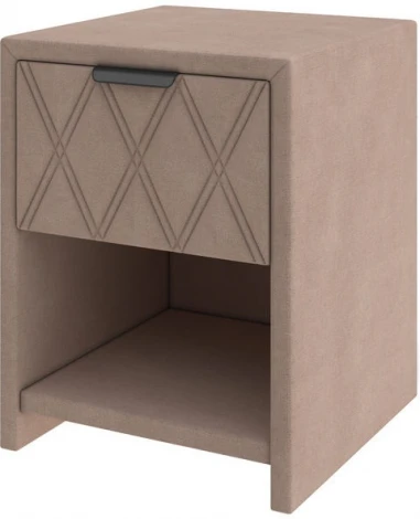 PROxSON Тумба Side (Ткань: Рогожка Тетра Ореховый) 44x45