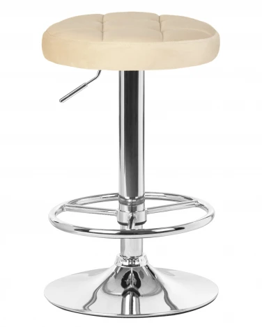 Набор 2 шт табурет барный DOBRIN BRUNO (бежевый велюр (MJ9-10))