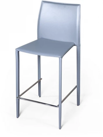 Стул полубарный Top Concept Rolf, кожа антрацит