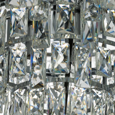 Подвесная люстра Citilux Sagrada CL317261 (220V, хрусталь, на цепи)