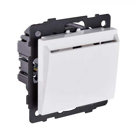 Карточный выключатель механический белый Kollinger REA-041WH для Aspekt, Eleganz, Reflex