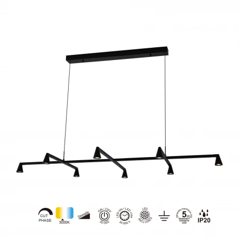 Подвесной светильник светодиодный Mantra Africa 9408