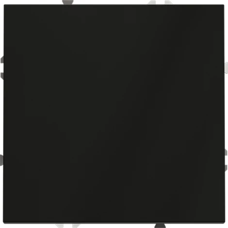 Перекрестный переключатель одноклавишный (черный матовый) Voltum S70 VLS010508