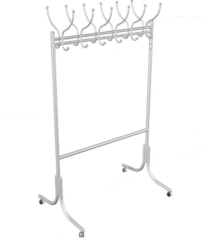 Вешалка напольная на колесах М 11 металлик от фабрики Mebelik
