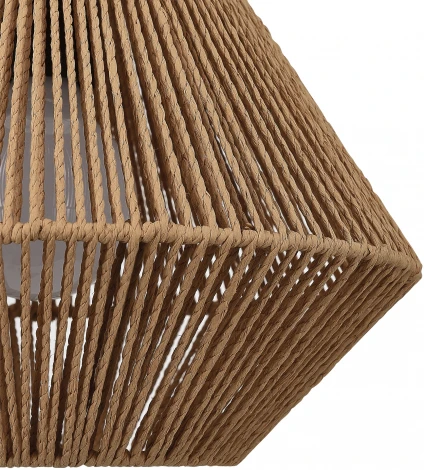 Подвесной светильник Evoluce Ettan SLE6025-603-01 бежевый/черный E27 1*40W (220V, на проводе)