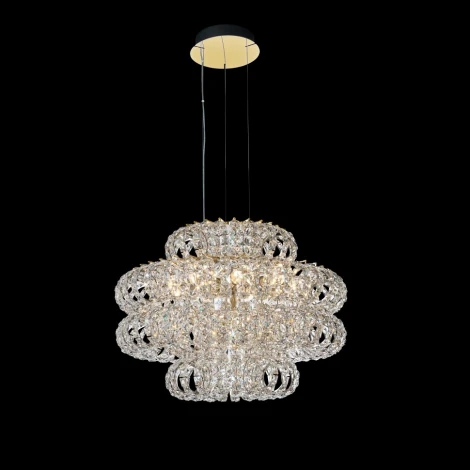 Подвесная люстра Fluorite Brilliance FL1151-13P (220V, на тросе)