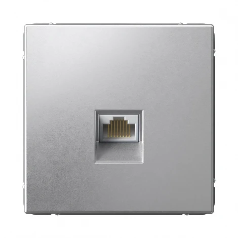 Розетка Ethernet RJ-45 (алюминий) Systeme Electric GAL000386
